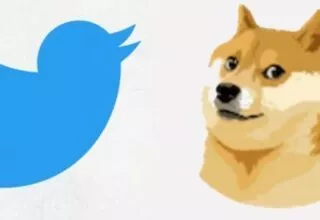 Twitter – Der Vogel ist ausgeflogen, Dogecoin Icon