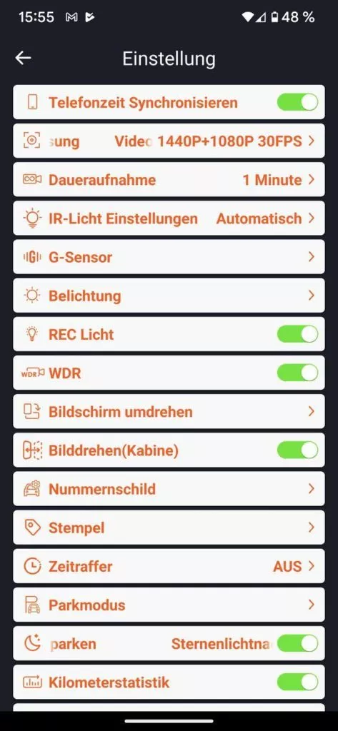 20230613 Vantrue E3 | Android-User.de0023