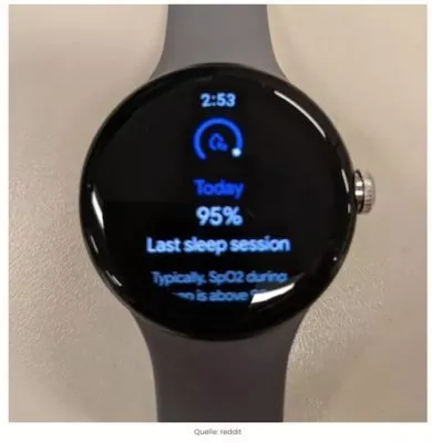 20230614 Pixel Watch SpO2 Messung