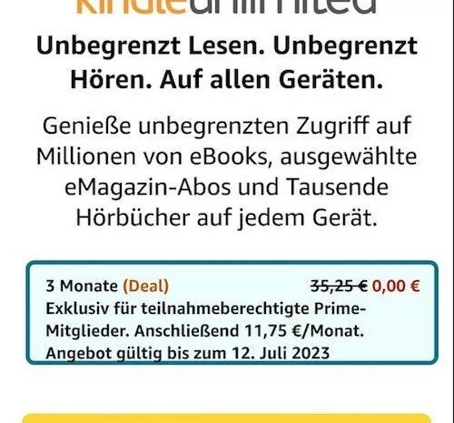 20230626 Kindle Unlimited