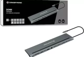 Im Test – 12-in-1 USB 3.2 Gen 1 Docking Station von Conceptronic