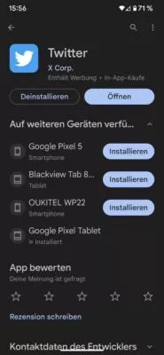 20230728 Play Store altes App-Icon Twitter