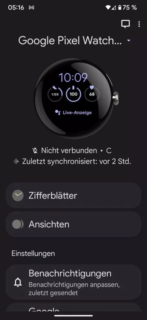 20230808 Pixel Watch Defekt nicht verbunden| Android-User.de0005