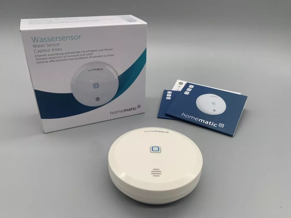 Homematic IP Wassermelder Unboxing