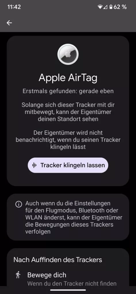 20230810 Tracker klingeln lassen | Android-User.de0002