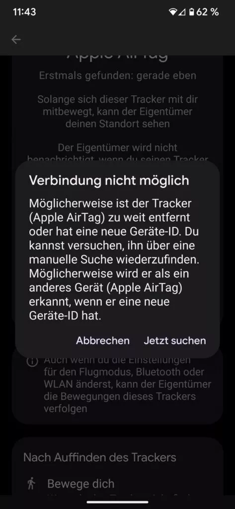 20230810 AirTags gefunden Android | Android-User.de0006