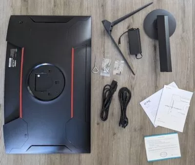 Unboxing des KTC H32S17 Curved Gaming Monitor