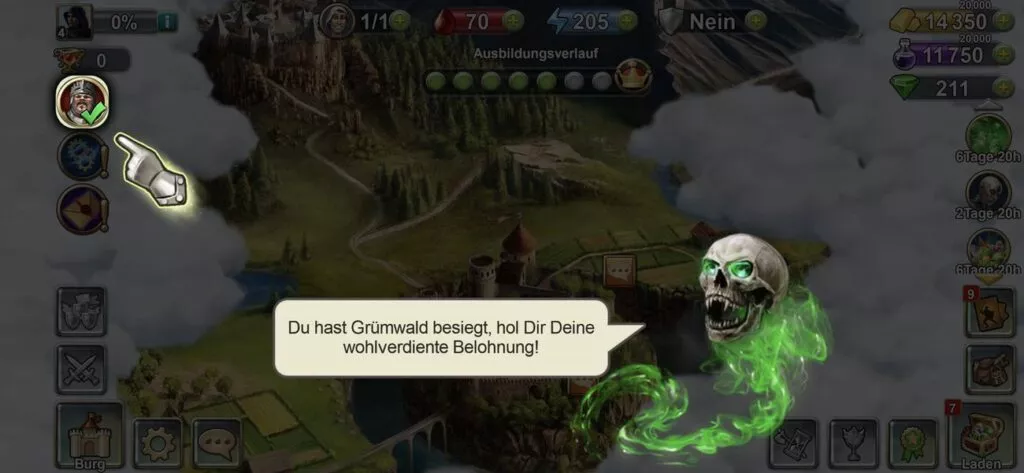 Die erste Runde ist gewonnen
