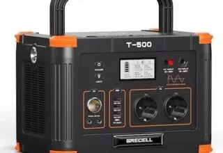 Portable Power Station T-500 von Grecell im Test