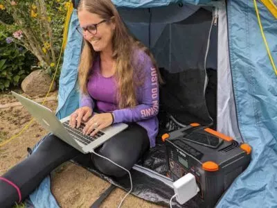 Das tragbare Kraftwerk Grecell T-500 im Outdoor Test