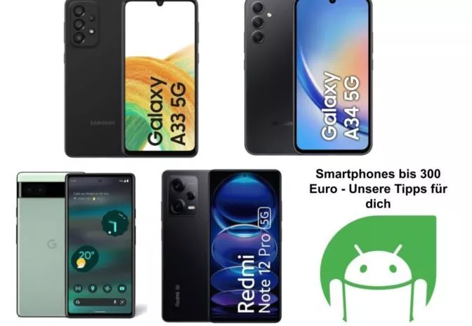 Smartphones bis 300 Euro Icon