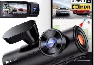 Dashcam Test der Vantrue Nexus 4 Pro 3 Kanal 4K Kamera