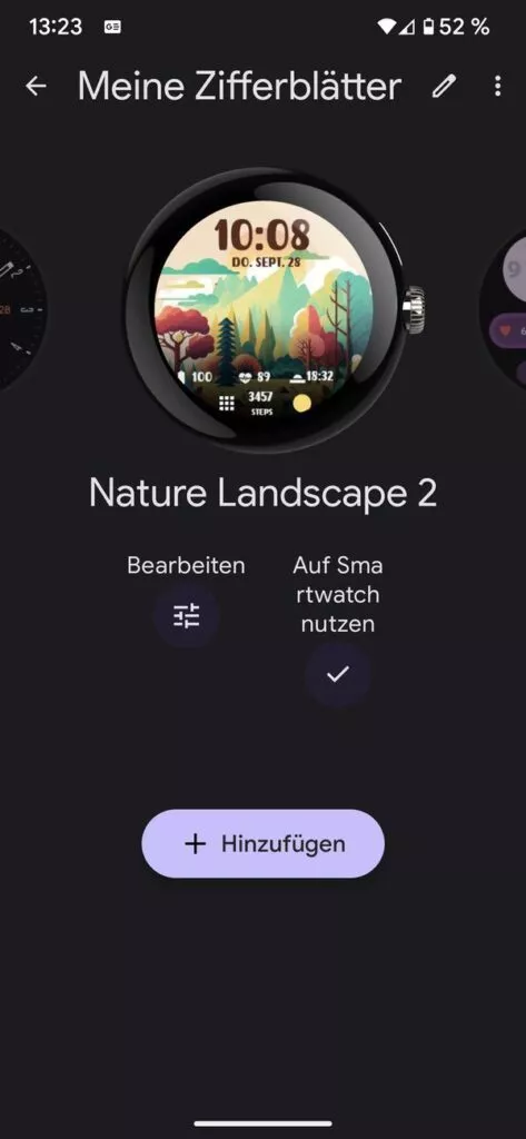 Nature Landscape 2 auf Samsung Galaxy Watch oder Pixel Watch  nutzen
