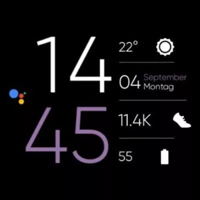 RE27 auf der Pixel Watch Screenshot