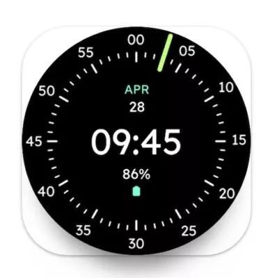 Pilot Hybrid Watch Face