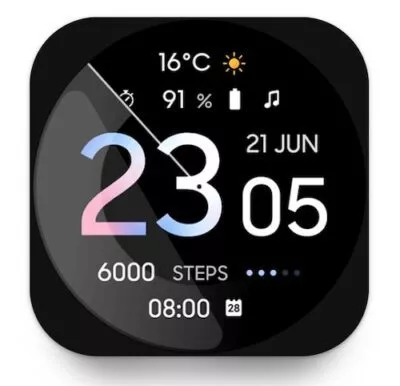 Wave Watch Face