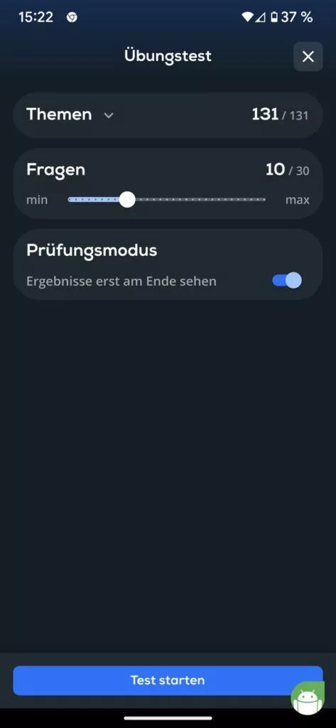 Prüfungsmodus in der Simpleclub App