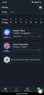 Dein Profil in Simpleclub
