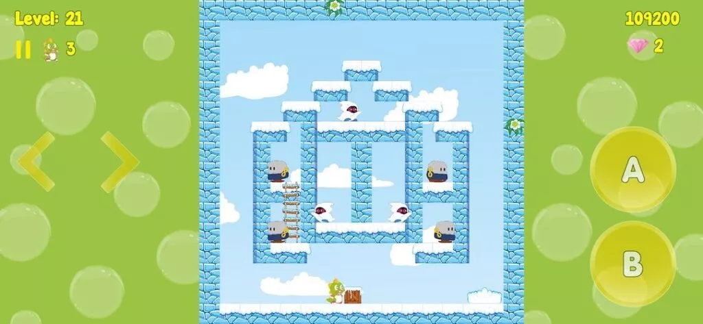 Legends of Bubble Bobble Level 21
