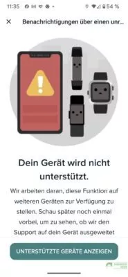 Die Pixel Watch unterstützt keine Benachrichtigung bei unregelmäßiger Herzfrequenz