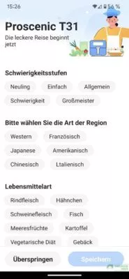 Du triffst eine Auswahl an Rezeptvorschlägen