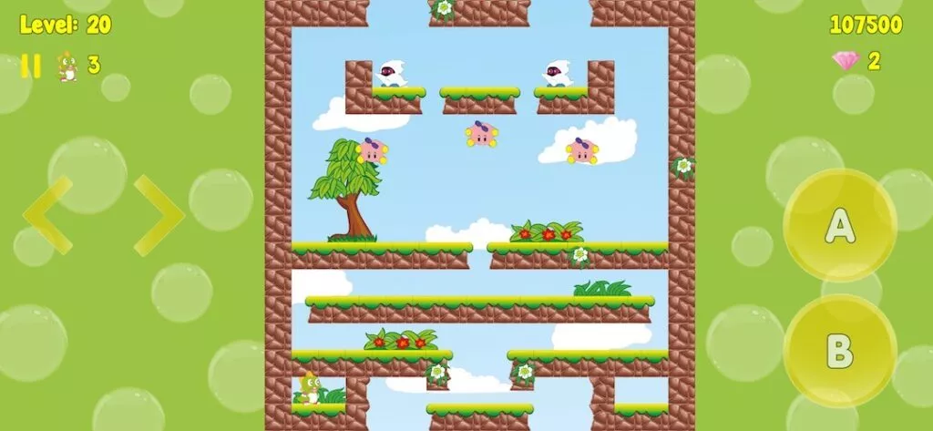 Legends of Bubble Bobble Level 20