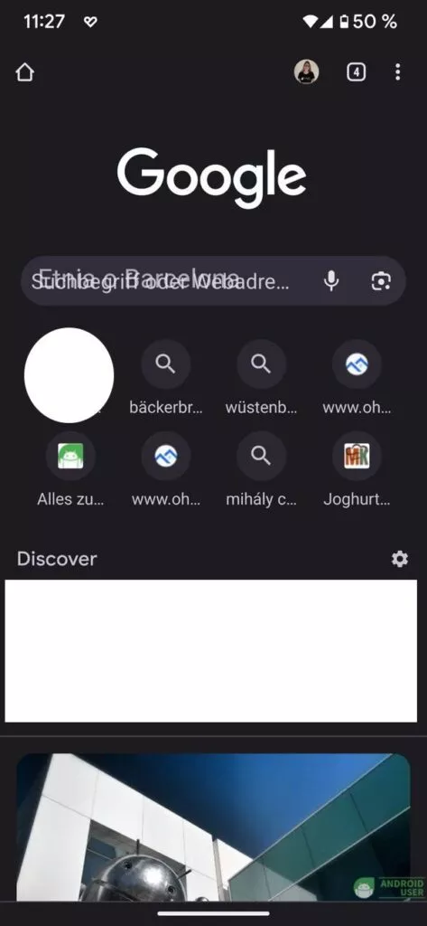 Text in anderer App einfügen