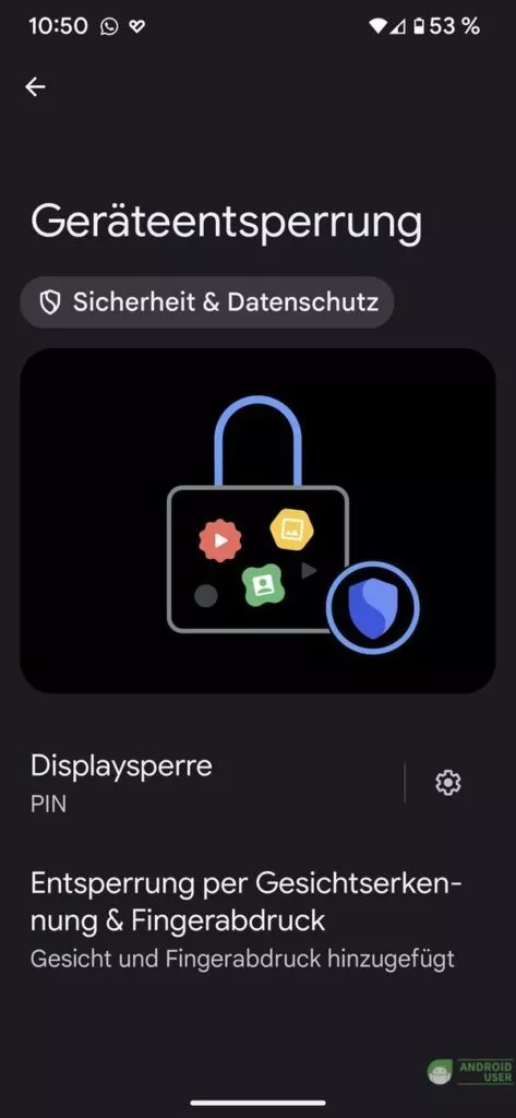 Android 14 PIN