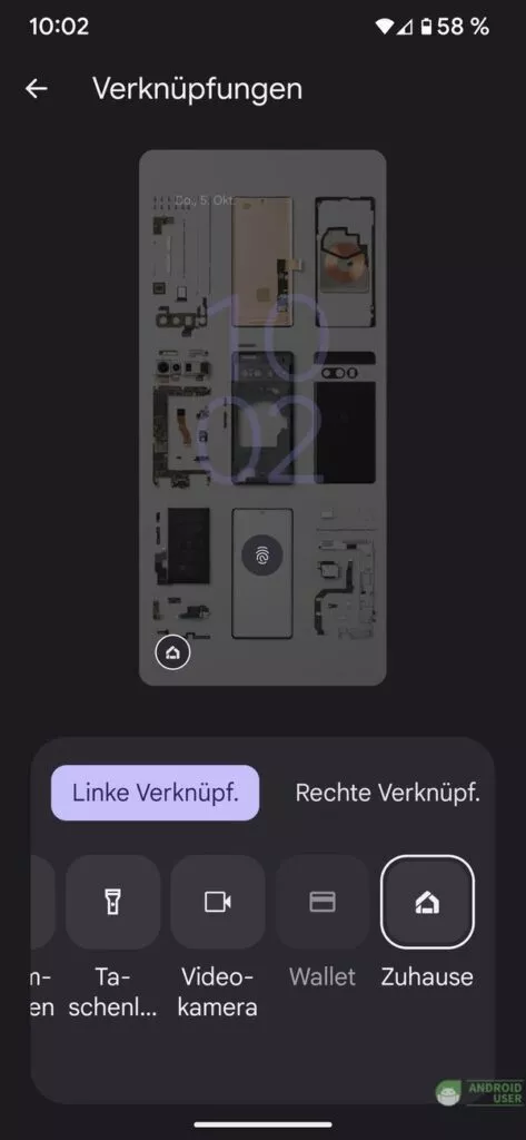 Linke und Rechte Verknüpfung