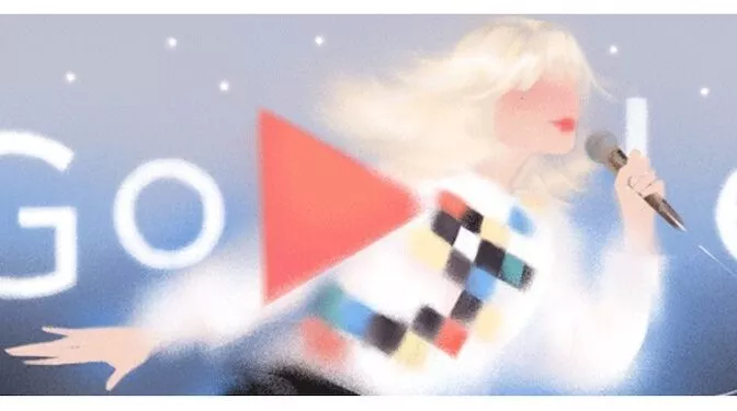 France Gall Doodle
