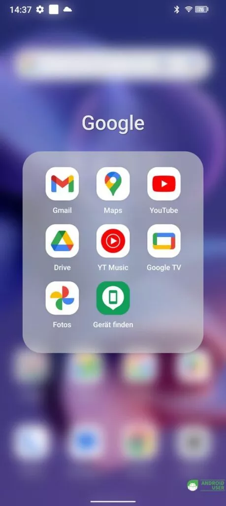 Google Apps auf dem Rugged Phone V31 GT