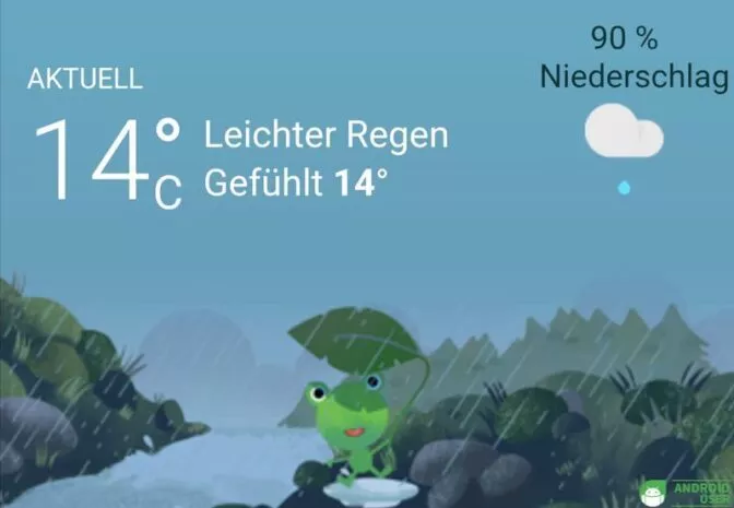 Froggy Wetter App icon
