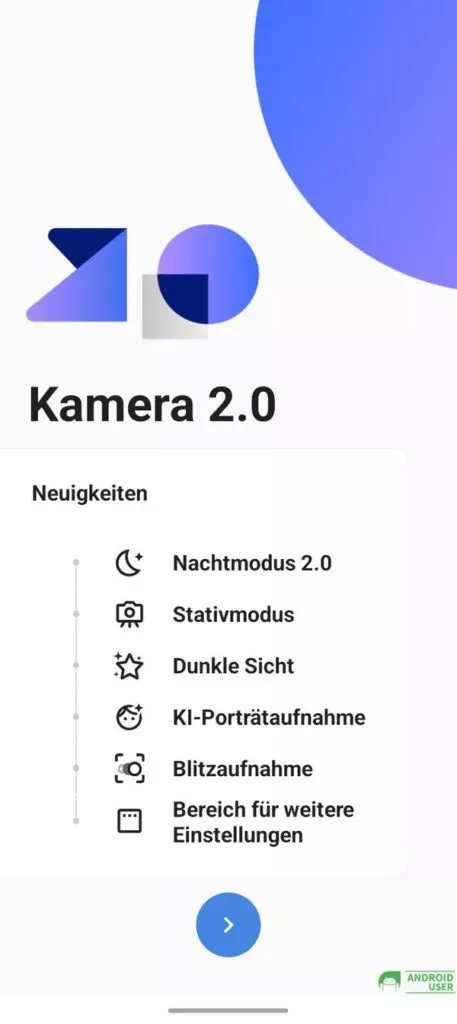 Update der Kamera