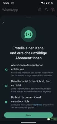 WhatsApp Kanal Richtlinien