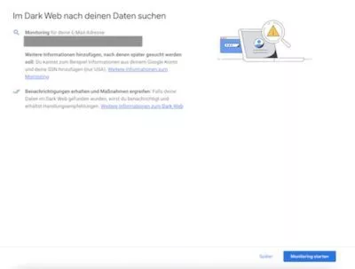 Monitoring zulassen