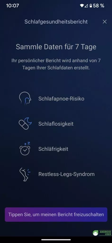 Premiumfunktionen der Amazfit App für die Smartwatch