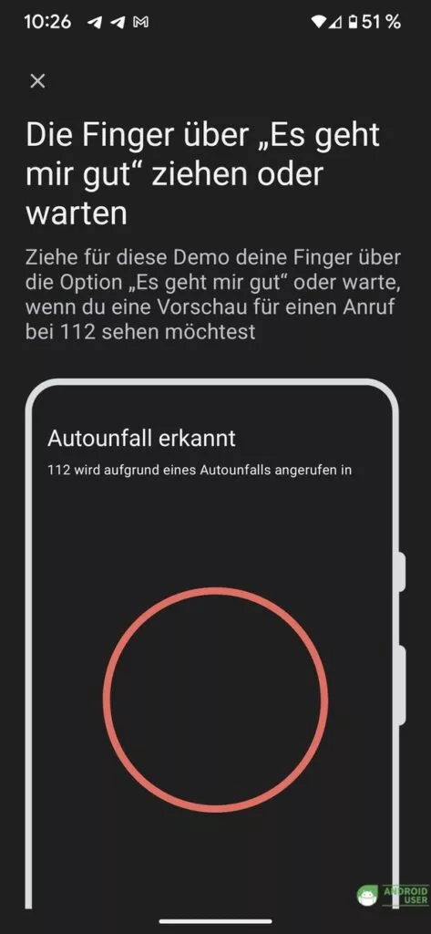 Du musst jetzt auswählen, wie es dir geht