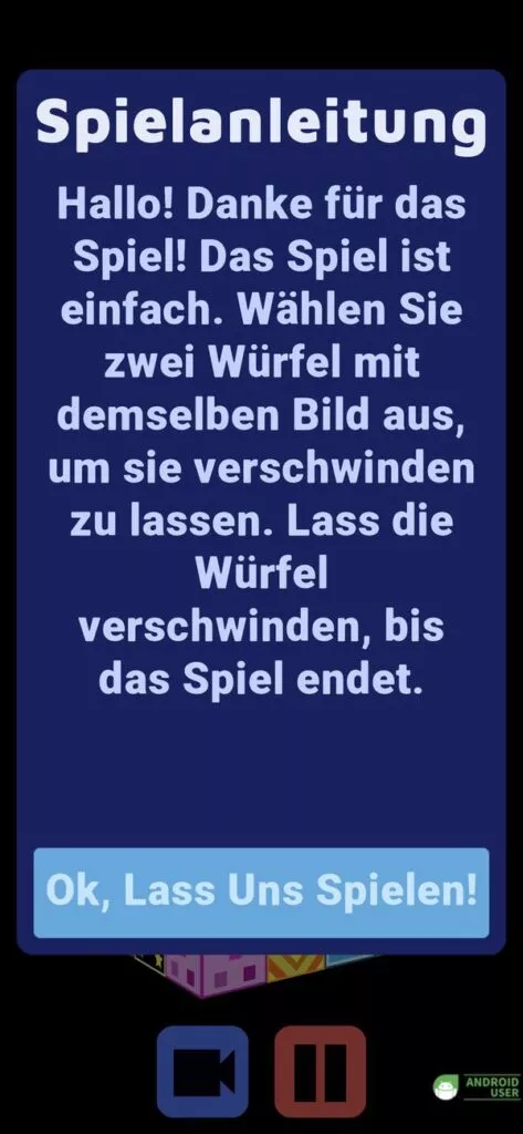Die Spielanleitung von Cubistry