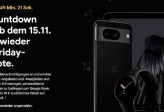 Google Store – Black Friday Angebote starten am Mittwoch