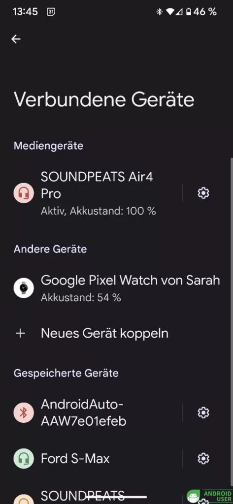 Kopplung der Ohrhörer mit dem Smartphone