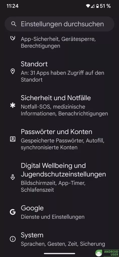 In den Einstellungen unter Passwörter und Konten finden sich deine Passwortmanager