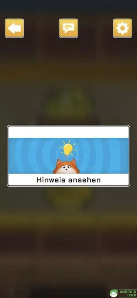 Den Hinweis kannst du jederzeit ansehen