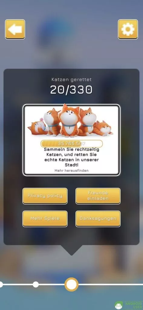 100.000 virtuelle Katzen in Cats in Time ergeben 10 kg Katzenfutter