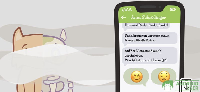 Mit Anna bist du per Chat in Kontakt