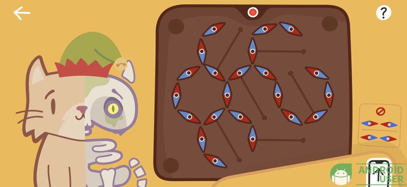 Magneträtsel in Katze Q
