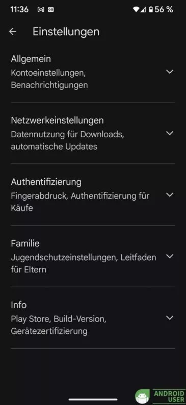 Über die Einstellungen und Netzwerkeinstellungen im Play Store aktivierst du die automatischen Updates
