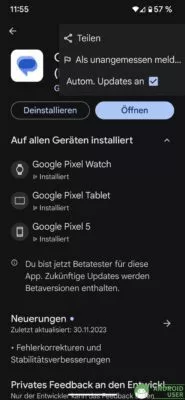 Automatisch App Updates deaktivieren