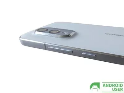 Die Kamera des Nokia X30 5G steht hervor