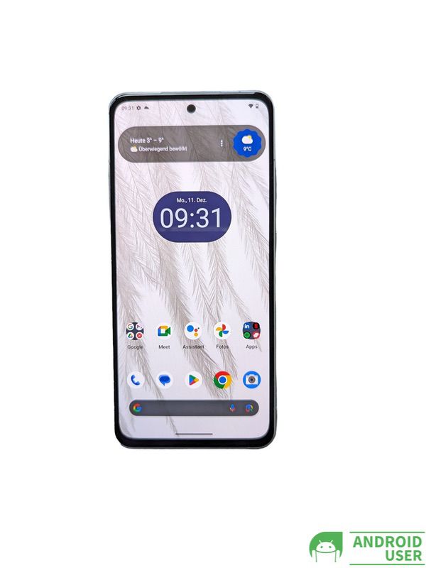 Das Display hat einen schmalen Rahmen