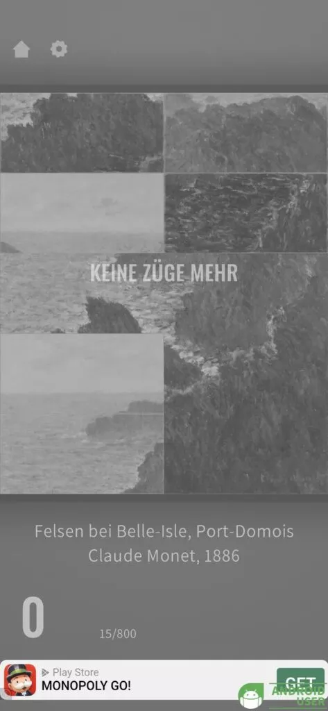 Sind keine Züge mehr vorhanden musst du neue kaufen